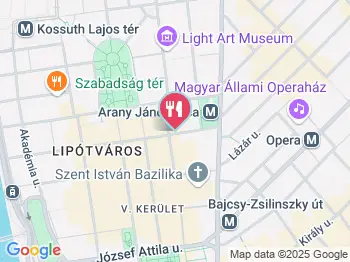 Sushi Master - Arany János utca Budapest a térképen