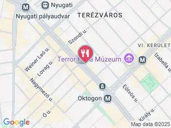 Sushi Master - Teréz körút Budapest a térképen