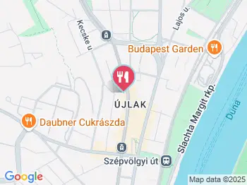 Sushi Sei Étterem Budapest a térképen