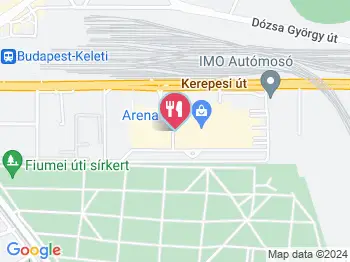 Sushi Time - Arena Mall Budapest a térképen