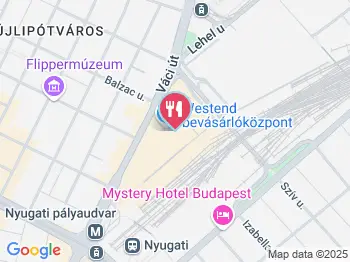 Sushi Time - WestEnd City Center Budapest a térképen