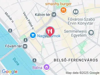 SushiGo Budapest a térképen
