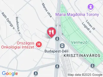 Sütierdő Budapest a térképen
