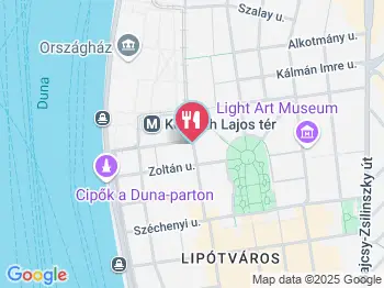 Svoi Bistro Budapest a térképen