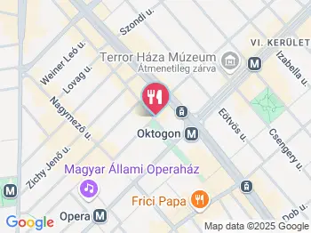 Sweet Side Cafe Budapest a térképen