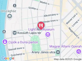 Szabadság Kávéház & Étterem Budapest a térképen