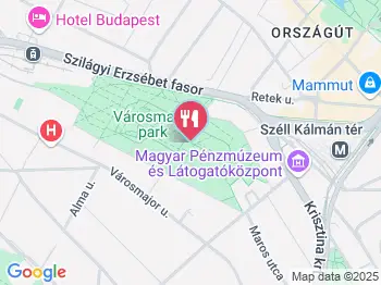 SzabadTér Bisztró by Oscar Bar Budapest a térképen