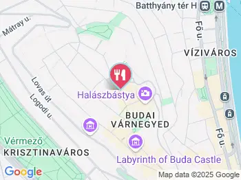 Szabó Marcipán Kávézó Budapest a térképen