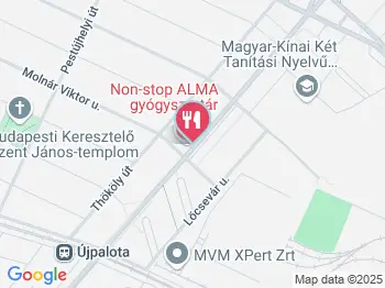 Szabó Pékség - Drégelyvár utca Budapest a térképen