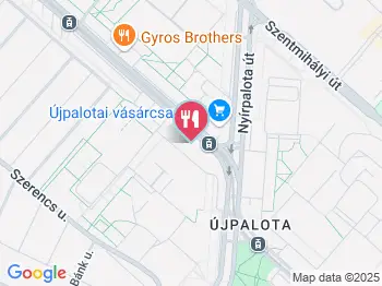 Szabó Pékség - Páskomliget utca Budapest a térképen