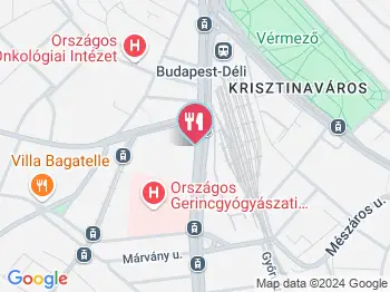 Szafi Bistro & Bakery Budapest a térképen