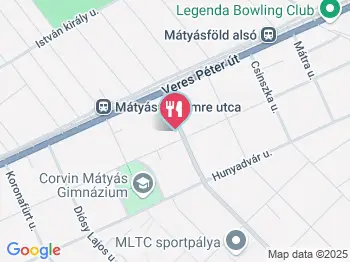 Szamóca Cukrászda Budapest a térképen