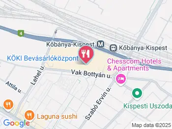 Szamos Cukrászda - Köki Budapest a térképen