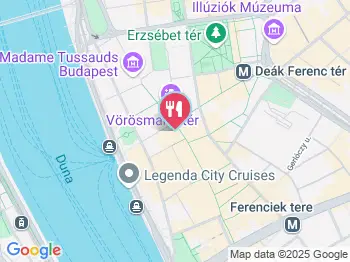 Szamos Gourmet Ház Budapest a térképen