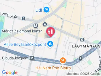 Szamos Marcipán - Allee Budapest a térképen
