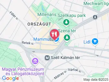 Szamos Marcipán - Mammut Budapest a térképen