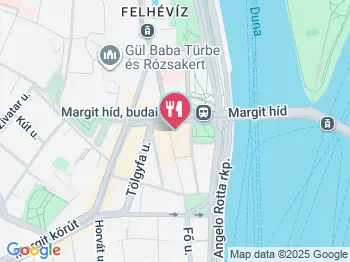 Szász Pékség - Frankel Budapest a térképen