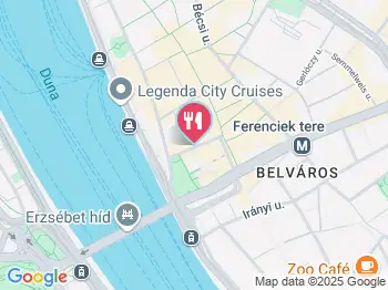 Százéves Étterem Budapest a térképen