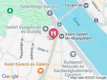 Szeged Vendéglő Budapest a térképen