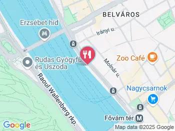 Szegedi Halászcsárda Budapest a térképen