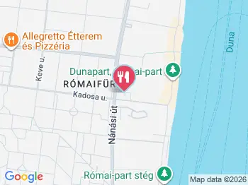 Szegyház Gasztroterasz Budapest a térképen