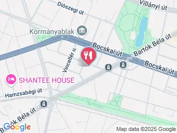 Szeliz Pékség Budapest a térképen