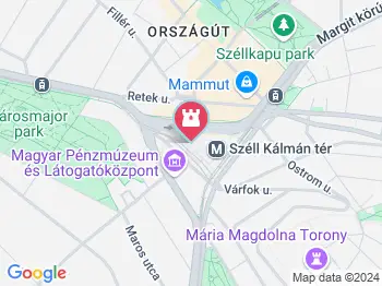 Széll Kálmán szobra Budapest a térképen