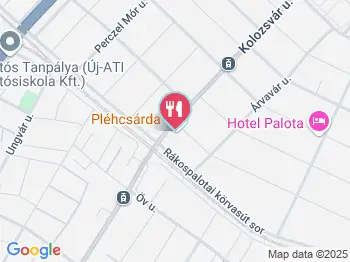 Szendrei Falatozó Budapest a térképen