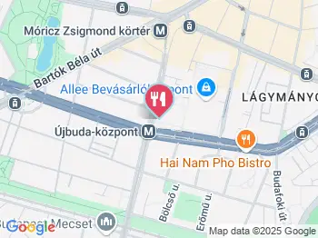 Szendvics bár - Ital bár Budapest a térképen