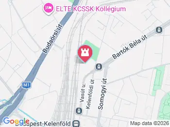Szent Gellért szobra - Szent Gellért templom és plébánia Budapest a térképen