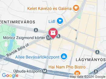 Szent Imre szobor Budapest a térképen