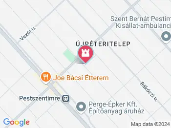 Szent Imre szobra Budapest a térképen