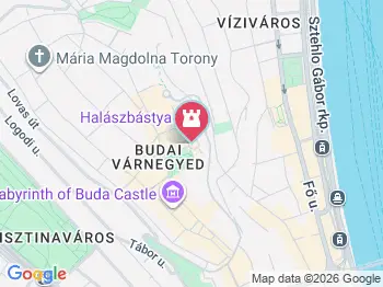 Szent István király lovasszobra - Szentháromság tér Budapest a térképen