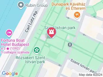 Szent István Park Budapest a térképen