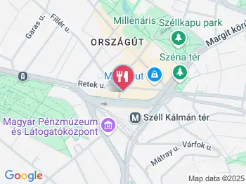 Szent Jupát Étterem Budapest a térképen