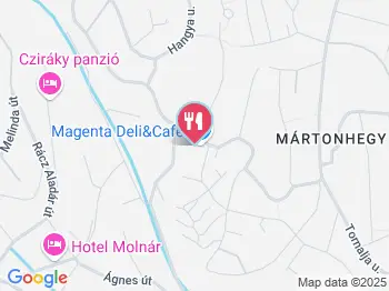 Szent Márton Vendéglő Budapest a térképen