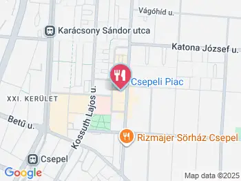 Szentkúti Farm - Csepeli piac Budapest a térképen