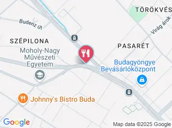 Szép Ilona Vendéglő Budapest a térképen