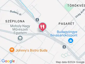 Szépilona Bisztró Budapest a térképen