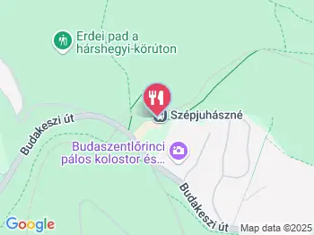 Szépjuhászné Büfé-Étterem Budapest a térképen