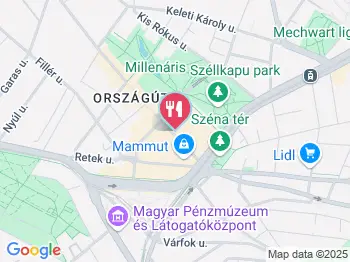 Szerelmes Levél Pékműhely Budapest a térképen