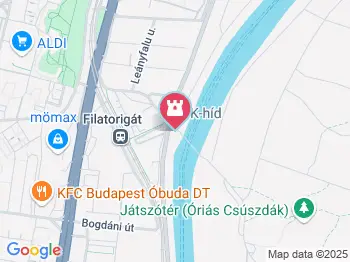 Sziget Fesztivál Budapest a térképen