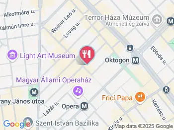Szilvuplé Varieté Budapest a térképen