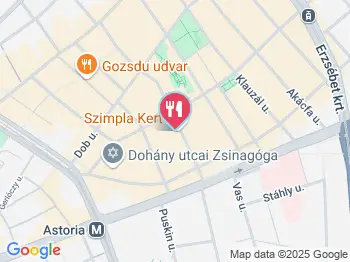 Szimpla Kert Budapest a térképen