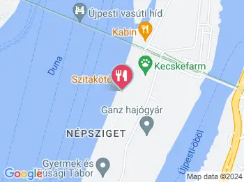 Szitakötő Street Food Budapest a térképen