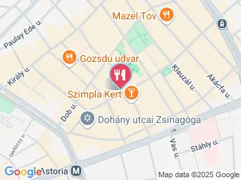 Szóda Bár & Mulató Budapest a térképen