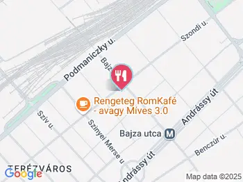 Szondi Cuki Budapest a térképen