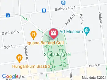 Szovjet hősi emlékmű Budapest a térképen