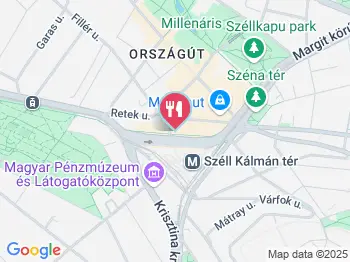 Szent Jupát Büfé Budapest a térképen