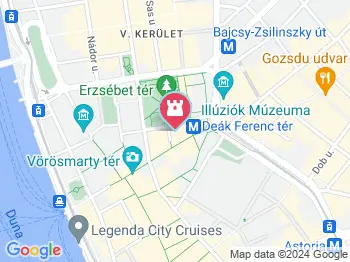 Sztehlo Gábor emlékműve Budapest a térképen